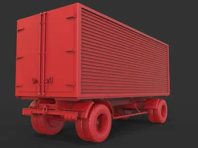 Trailer mod2 3D print model