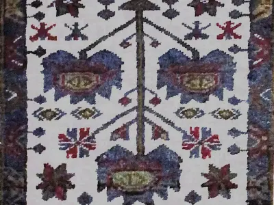 Handmade Squab Model Low-poly 3D model