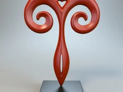 Abstract Figure 3D model buy