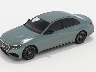 Mercedes-Benz E-Class 2024 W214 Avantgarde 3D model