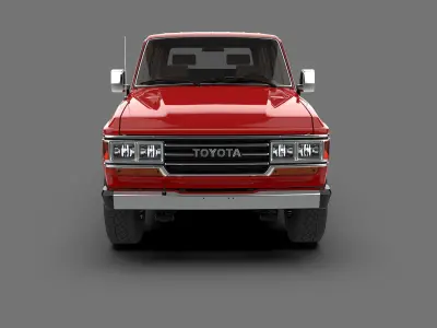 Toyota Land Cruiser J60 1988 3D model