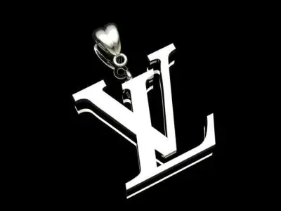 Louis Vuitton Necklace  3D print model