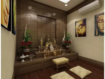 Tabernacle room 3D model