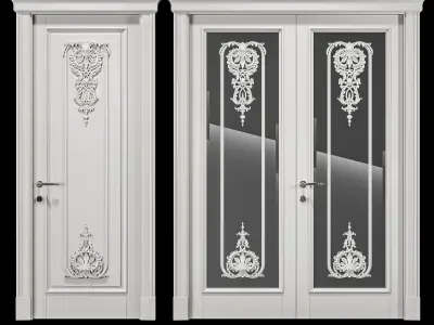 antonovych bergamo door 3D model