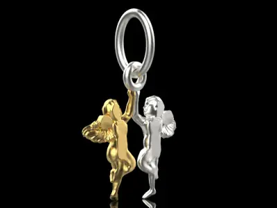 Angels Pendant 40299 3D print model