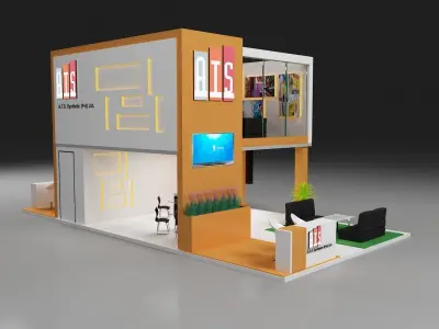 Exhibition Design  3D model