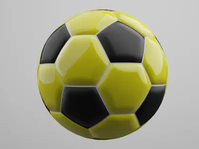 Soccer ball model 3D print model