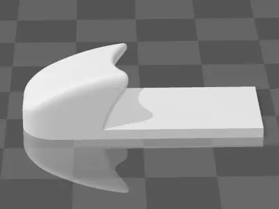 Mouse accessories - Curve  Model 3D print model
