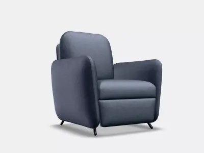 EKOLSUND Recliner Low-poly 3D model