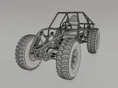 Buggy offroad 3D model