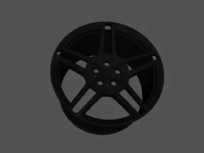 Whells Sport Low-poly 3D model