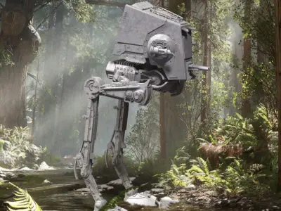 STAR WARS EMPIRE WALKERS ARTICULATED READY TO PRINT 3D Model Pack