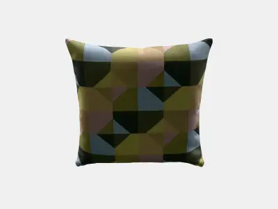 SVARTHO Cushion cover Low-poly 3D model