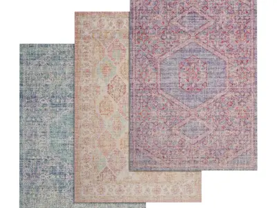 Rug Set 521 3D model