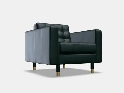 LANDSKRONA Armchair 5 Low-poly 3D model