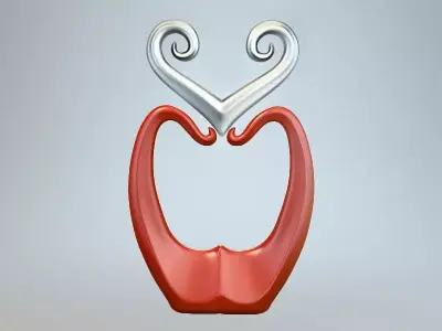 Abstract Figure m020 P 3D print model