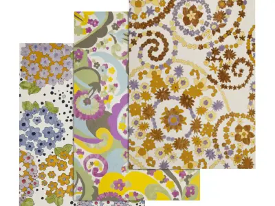 Rug Set 2149 3D model
