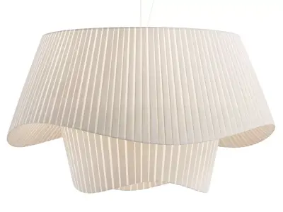 Silk Satin Chandelier 3D model