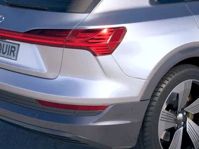 Audi e-tron 2020 3D model