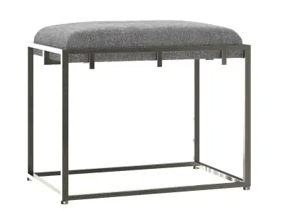 Edie Small Bench 3D model