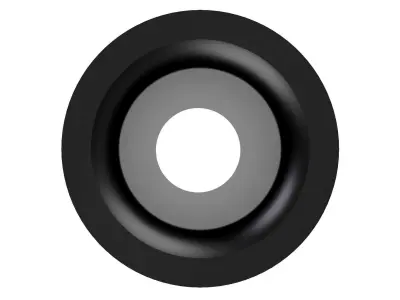 Monacor BR45TR Bassreflex Tube  3D model