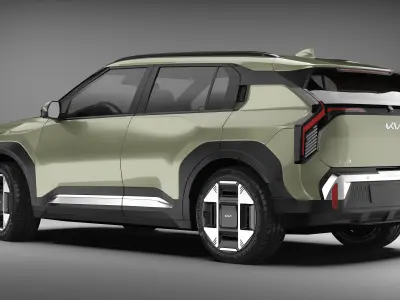 Kia EV3 SUV 2025 3D model