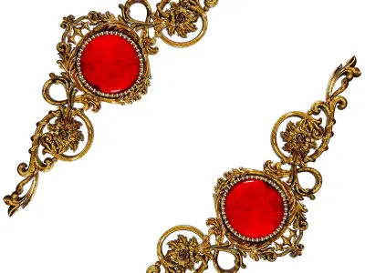 Decorative Ornamental 42 3D model