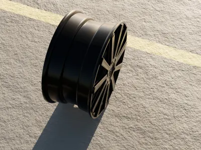 Mercedes-Benz Wheel Mercedes Benz Sprinter Wheel car tire 3D model