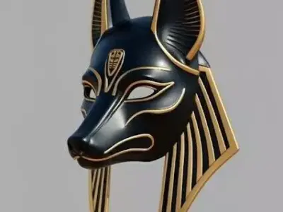 Anubis 3D Mask 3D model