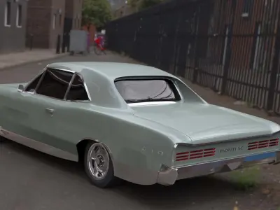 Pontiac-GTO 1967 3D model