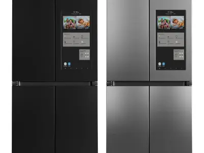 Samsung Appliance Collection 02 Low-poly 3D model