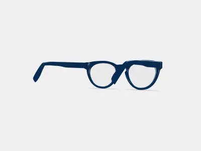 Isla Eyeglasses in Inlet Crystal 3D model