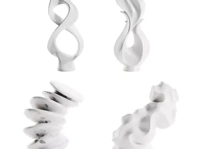  Abstract sculpture 3D model