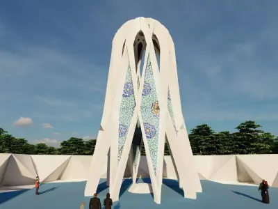 KHAYAM SHRINE 3D model