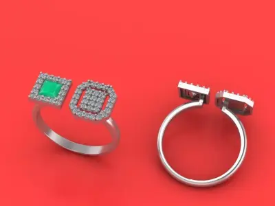 rings Free 3D print model