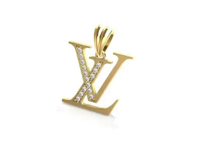 Louis Vuitton Pendant 3D print model