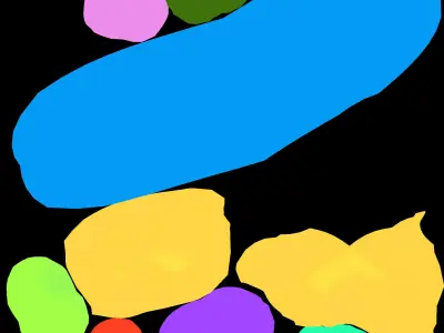 SWORD balloon Low-poly 3D model