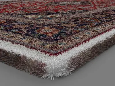 persian  carpet   3D model