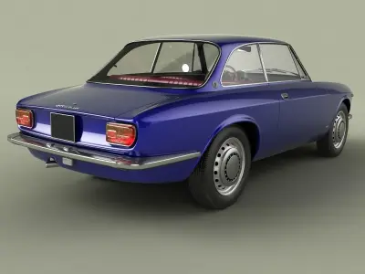 Alfa Romeo Giulia Sprint 1600 GT Junior 3D model