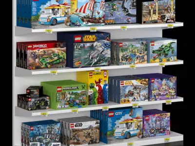 LEGO Showcase 3D model