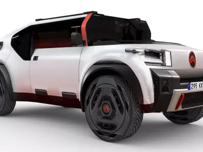 Citroen Oli 2022 Low-poly 3D model