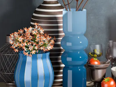 Decorative set-04 3D model