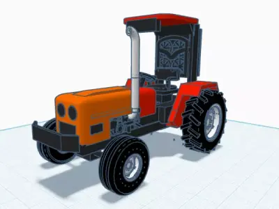 Sidhu Moose Wala 5911 Tractor 3D print model