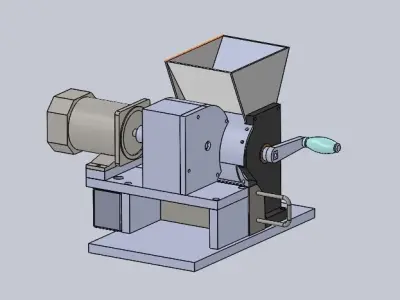 soybean milk machine by hand  3D model