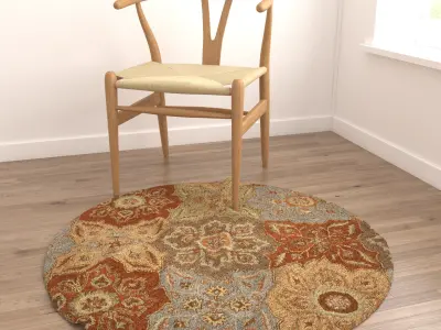 Rugs No 832 Low-poly 3D model