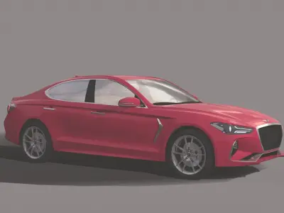 Genesis G70 2018 - UNITY3D  3D model