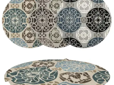 Rugs No 93 Low-poly 3D model