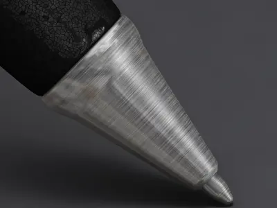 Luxury Metal Pen 3D model