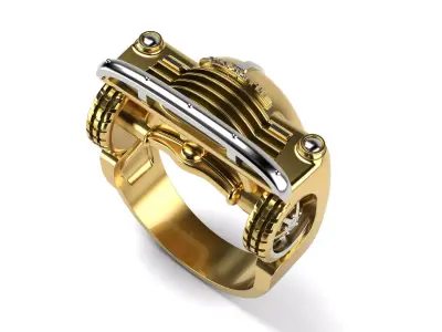 1950 Chevy truck Ring 3D print model