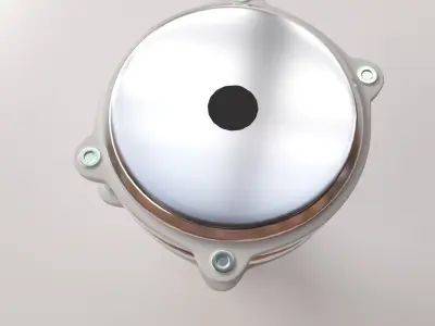 Doumbek metal drum 3D model